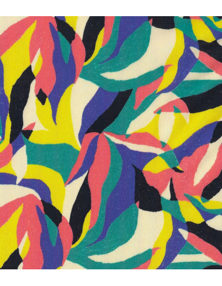 Tissu viscose Tamaris iris - Singulière par Cousette