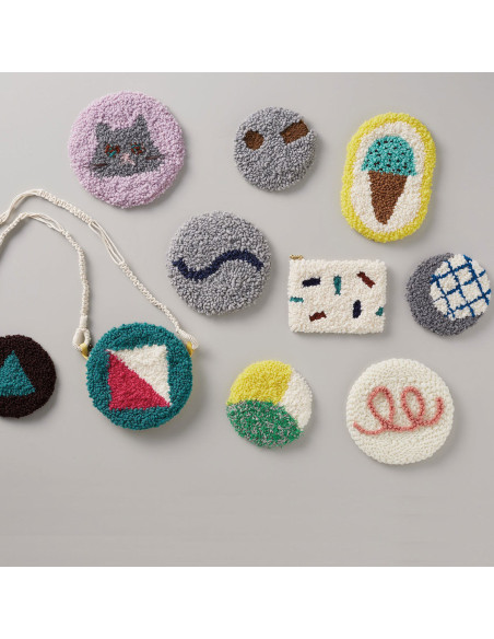 Tambour pour punch needle Clover