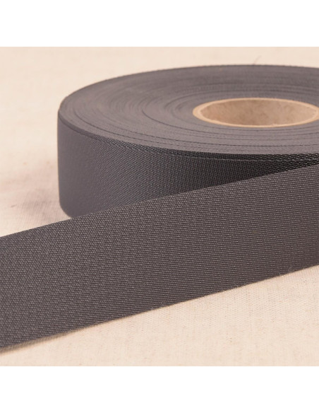 Biais plat extérieur - Gris anthracite