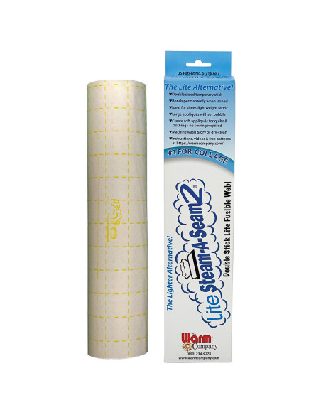 Thermocollant double face Lite Steam-A-Seam2 - 30,5 cm x 274 cm