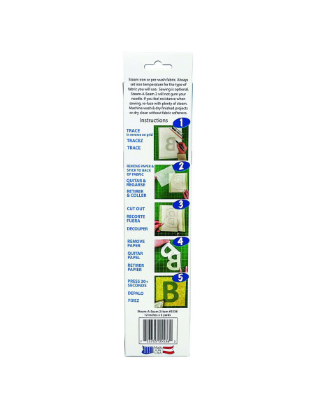 Thermocollant double face Lite Steam-A-Seam2 - 30,5 cm x 274 cm