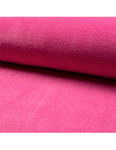 Tissu doudou câlin - Fuchsia