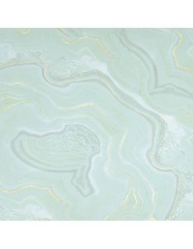 Toile aïda 5.5 imprimée à broder DMC - Malachite