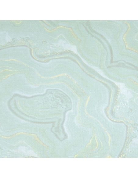 Toile aïda 5.5 imprimée à broder DMC - Malachite