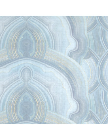 Toile aïda 5.5 imprimée à broder DMC - Agate bleu