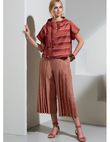 Patron de haut et pantalon - Vogue 1868