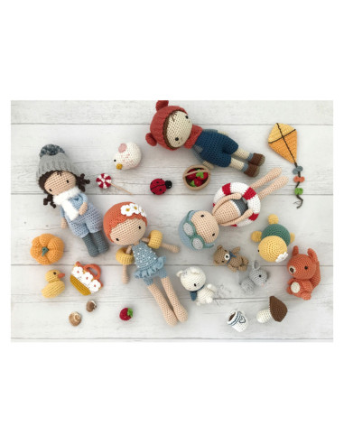 Livre les poupées de Lulu au crochet