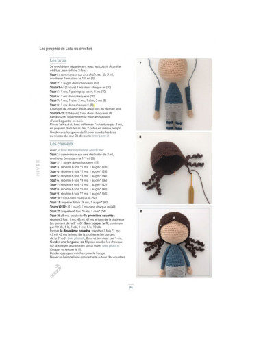 Livre les poupées de Lulu au crochet