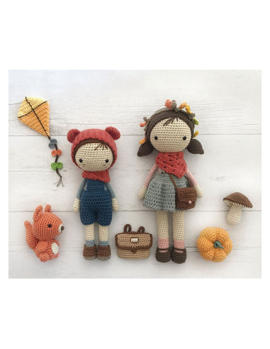Livre les poupées de Lulu au crochet