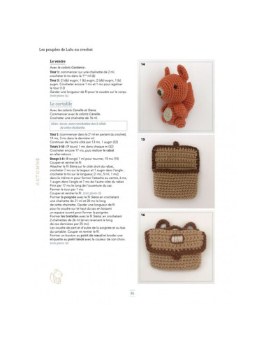 Livre les poupées de Lulu au crochet