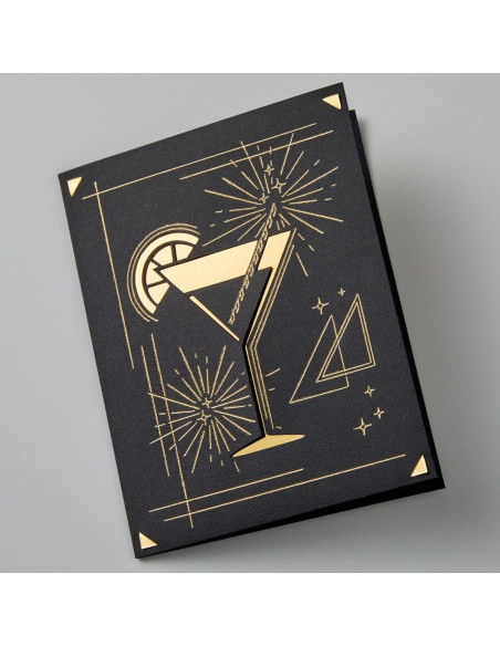 Set de 8 cartes avec enveloppes R20 Foil Forest Grove Cricut