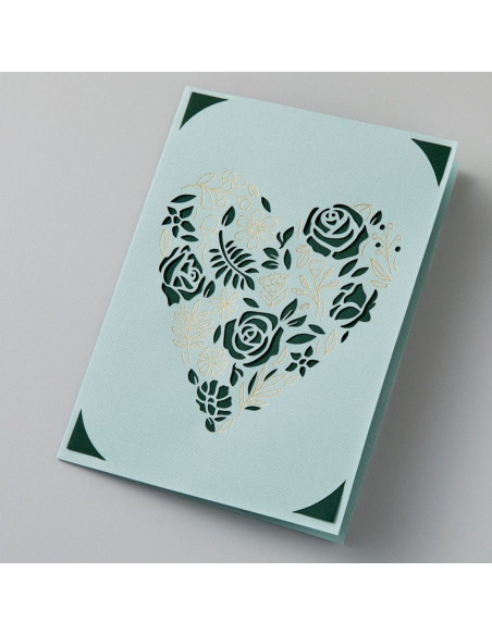 Set de 8 cartes avec enveloppes R30 Foil Cameron Cricut Joy