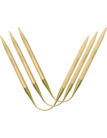 Set d´aiguilles addiCraSyTrio Bamboo Long