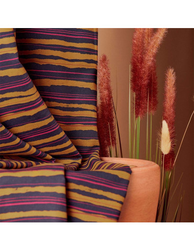 Tissu viscose Flow Night - Atelier Brunette