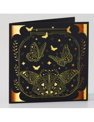Set de 12 cartes avec enveloppes R40 spécial Foil Celebration Cricut
