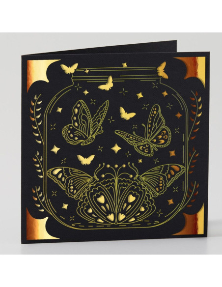 Set de 12 cartes avec enveloppes R40 spécial Foil Celebration Cricut