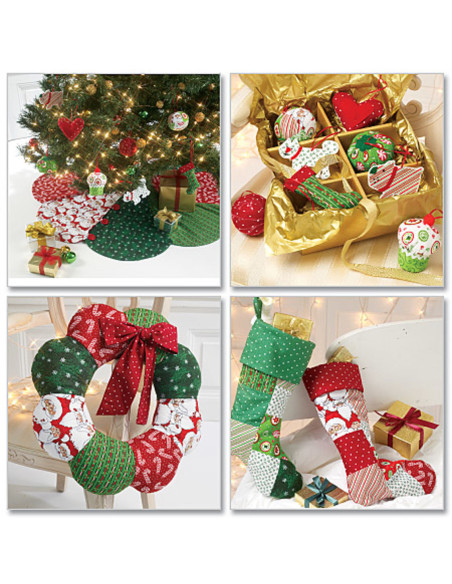 Patron décoration de Noël
