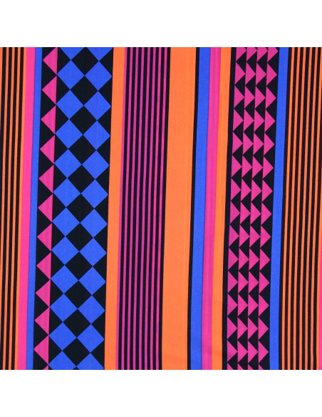 Tissu lycra maillot de bain - Géométrie