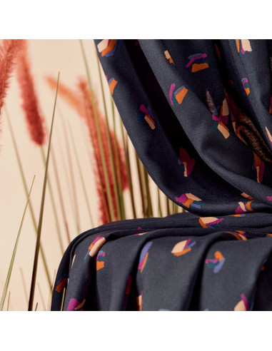 Tissu viscose Beryl Night - Atelier Brunette