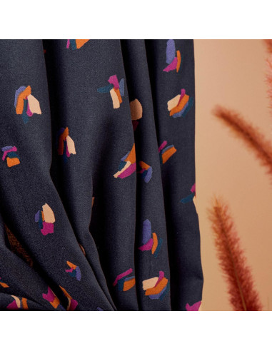 Tissu viscose Beryl Night - Atelier Brunette