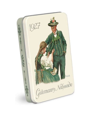 Coffret de 8 fils à coudre polyester Nostalgie 1927 Gütermann