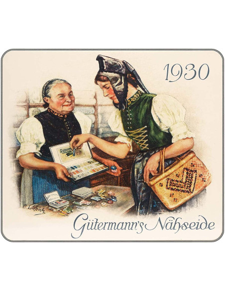 Coffret de 30 fils à coudre polyester Nostalgie 1930 Gütermann