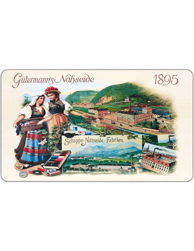 Coffret de 48 fils à coudre polyester Nostalgie 1895 Gütermann
