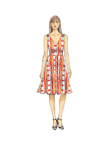 Patron de robe - Vogue 9053