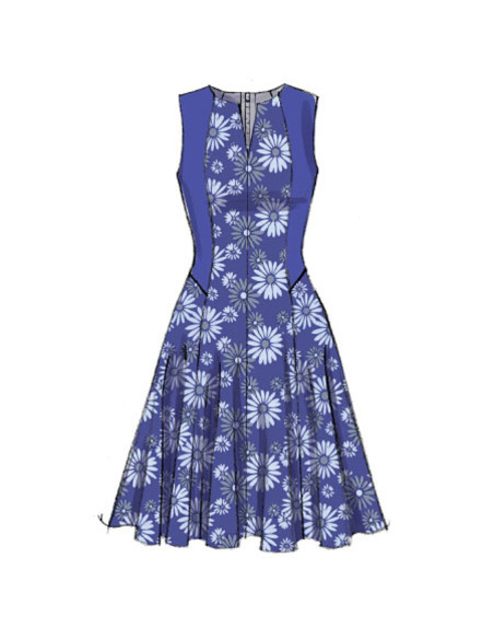 Patron de robe - Vogue 9050
