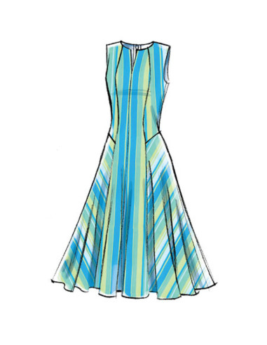 Patron de robe - Vogue 9050