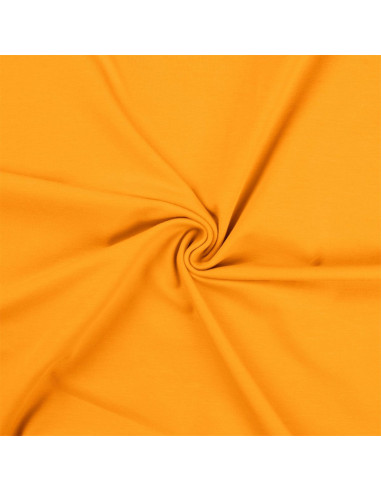 Tissu jersey coton - Jaune