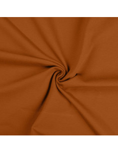 Tissu jersey coton - Caramel