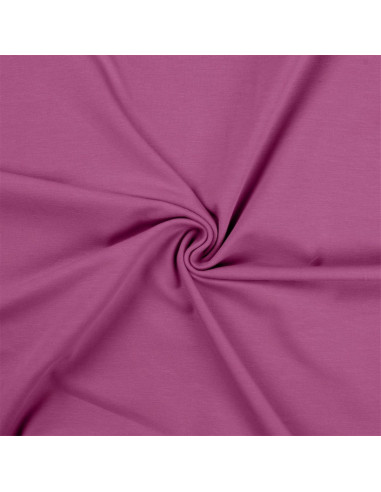 Tissu jersey coton - Lilas