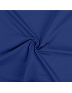 Tissu jersey coton - Bleu royal