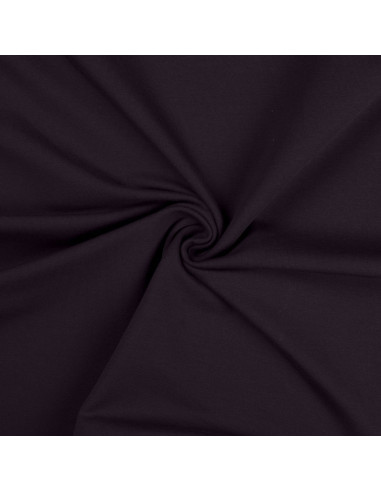 Tissu jersey coton - Gris anthracite