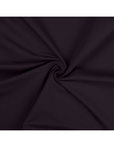 Tissu jersey coton - Gris anthracite