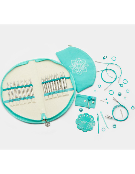 Trousse aiguilles à tricoter circulaires The Gratitude Mindful KnitPro