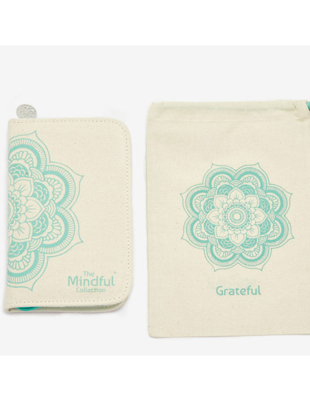 Trousse aiguilles double pointes The Grateful Mindful KnitPro