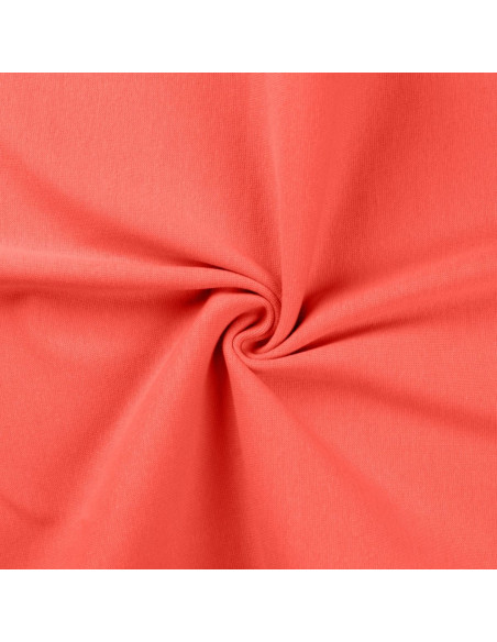 Tissu jersey bord côte - Pêche