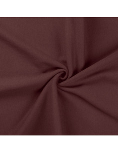 Tissu jersey bord côte - Mauve