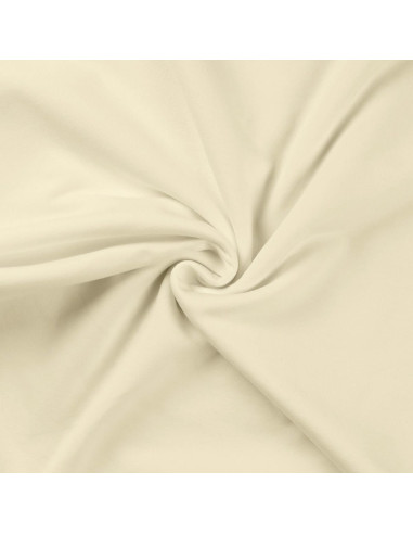 Tissu sweat - Écru
