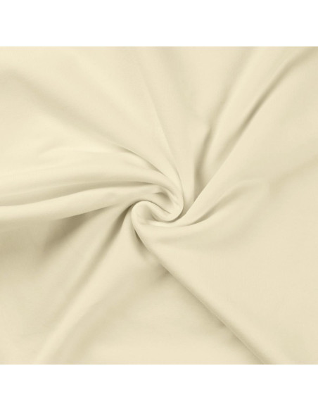 Tissu sweat - Écru