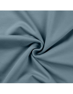 Tissu sweat - Bleu gris
