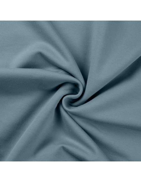 Tissu sweat - Bleu gris