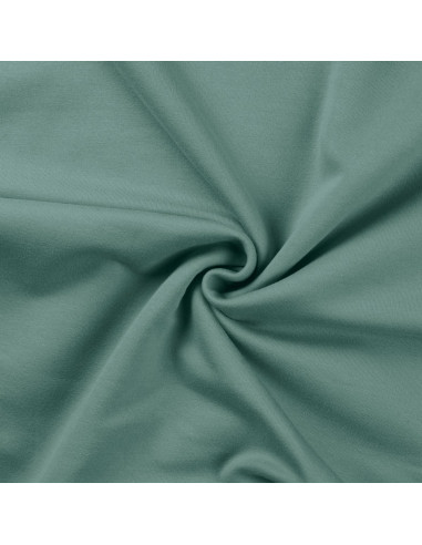 Tissu sweat - Vert de gris