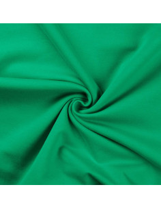 Tissu sweat - Vert herbe