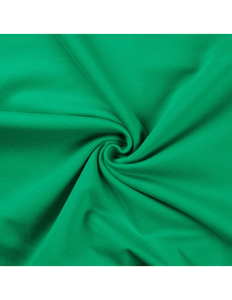 Tissu sweat - Vert herbe