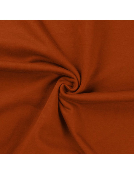 Tissu sweat - Cognac