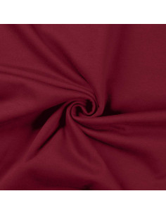 Tissu sweat - Lie de vin