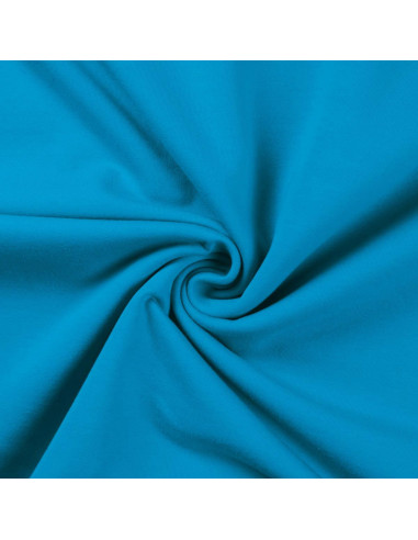 Tissu sweat - Turquoise